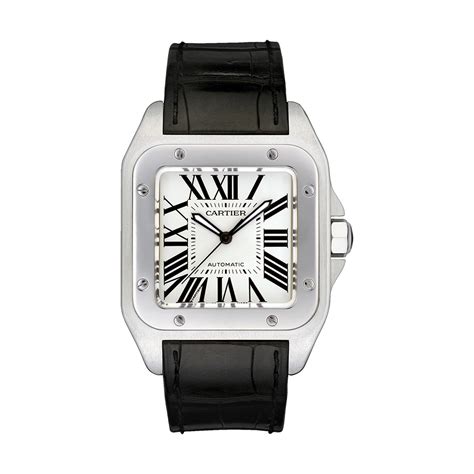 repliche orologi di lusso cartier santos|Cartier Santos 100 acciaio inossidabile lucidato Lunetta 621.931 .